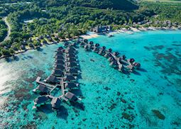 Aerial View, Sofitel Moorea Ia Ora Beach Resort, Moorea