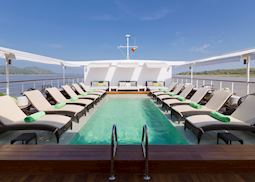 Pool on-board the Strand