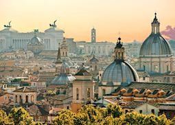 Rome skyline, Italy