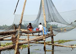 Traditional fishing nets, Cochin