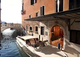 Private water entrance, Hotel Danieli, Venice