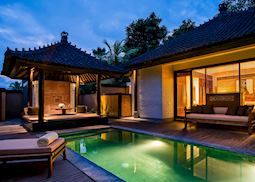 One bedroom pool villa private pool, Chedi Club Tanah Gajah