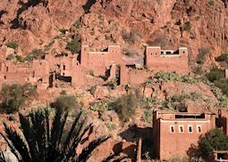 Berber village in Ameln Valley, The Anti Atlas, Morocco