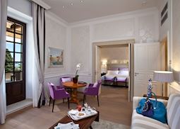 The Ashbee suite, The Ashbee Hotel, Taormina
