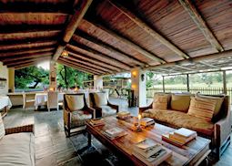 Notten's Bush Camp, dining area