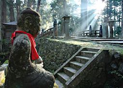 Okunoin Cemetery in Mount Koya