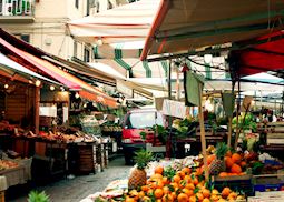 Street market, Palermo