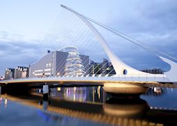 Samuel Beckett Bridge in Dublin