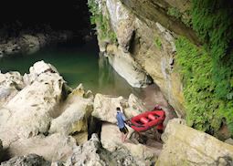 Exploring Xe Bang Fai Cave