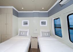 Twin cabin, Archipel I, Galapagos Islands