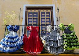 Flamenco dresses, Andalusia