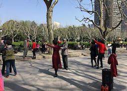 Fuxing park on Morning Shanghai bicycle tour, Shanghai