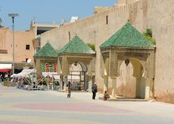 Main square in Meknes