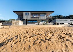Exterior View of the Kaiteriteri Reserve Apartments