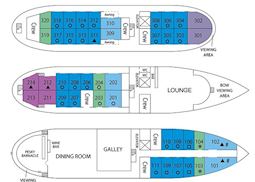 Deck plan, SS Legacy