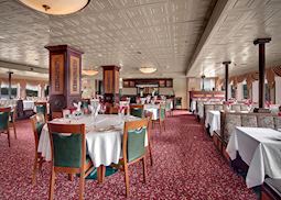 Dining room, SS Legacy