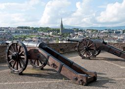 Old cannons in Derry/Londonderry