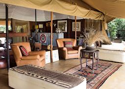 Mess area at Speke's Camp