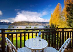 View from the Tahi Room at Hidden Lodge