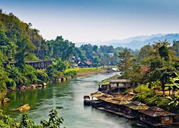 River Kwai, Kanchanaburi, Thailand