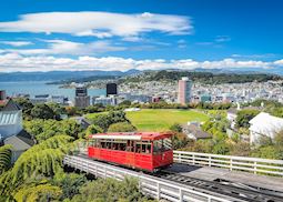 Funicular railway in Wellington