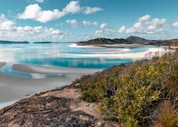 Whitehaven Beach in the Whitsunday Islands