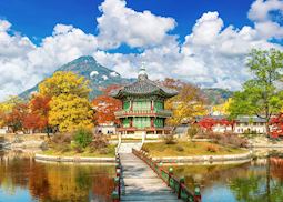 Pagoda in the autumn