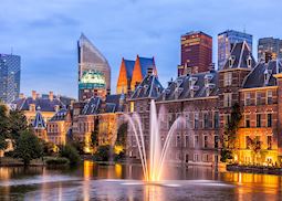 The Hague skyline, Netherlands