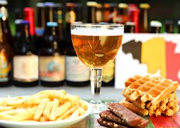 Frites, waffles, chocolate and Belgian beer, Antwerp