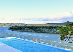 Infinity pool at De Hoop Collection, De Hoop Nature Reserve