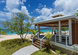 Beachside pavilion 