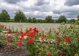 Hooge Crater WWI cemetery, Ypres