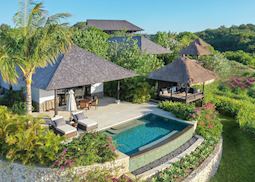 Hilltop pool villa, Raffles Bali