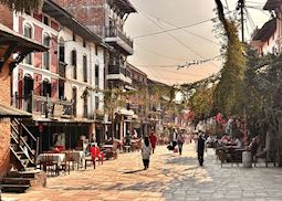 The main street at Bandipur