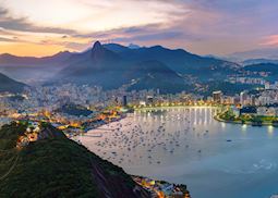 Rio de Janeiro at sunset