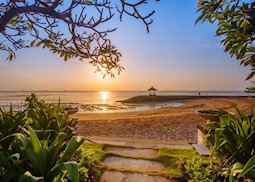 Beach in Sanur, Bali