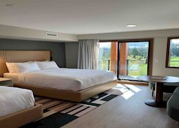 Two queen room, Naturally Pacific Resort, Campbell River