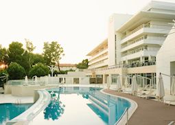 Swimming pool at Hotel Bellevue  Lošinj, Croatia