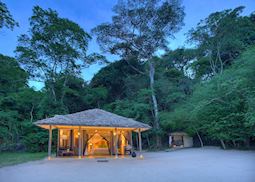 Room exterior, Rubondo Island Camp