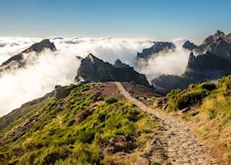 Pico do Areeiro, one of the highest points on Madeira