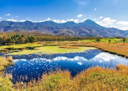 Shiretoko Peninsula in autumn