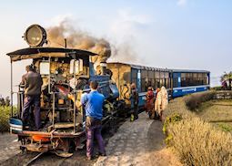 Narrow-gauge railway near Darjeeling