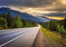 Icefields Parkway near Jasper