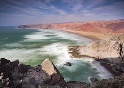 Souss-Massa National Park coastline