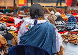 Stall at Otavalo Market