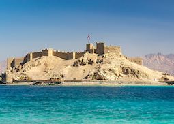 Pharaoh's Island in the Gulf of Aqaba