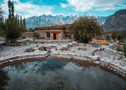 Ponds at Kyagar, Nubra Valley