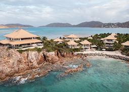 Aerial view, The Branson Beach Estate