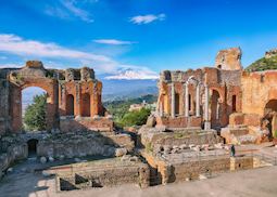 The Ancient Theater of Taormina (Teatro Antico di Taormina), Sicily
