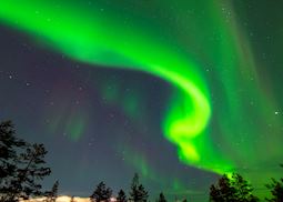 Northern lights, Finnish Lapland